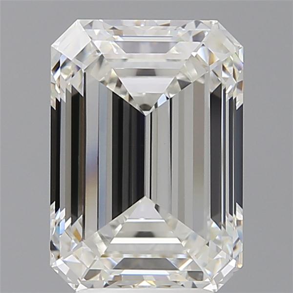 4.49 ct. emerald Lab Grown Diamond front image
