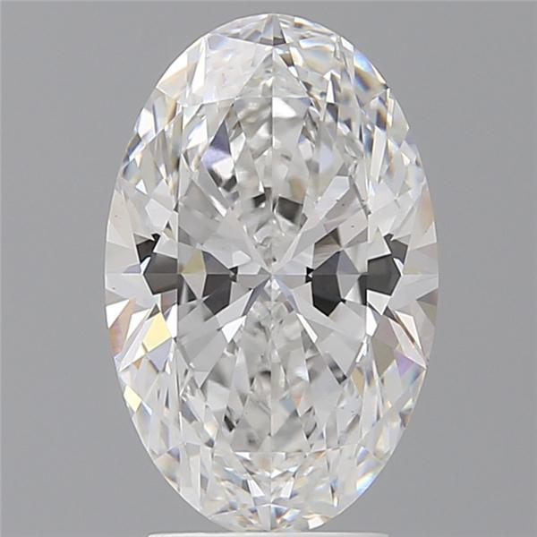 3.60 ct. oval Lab Grown Diamond front image