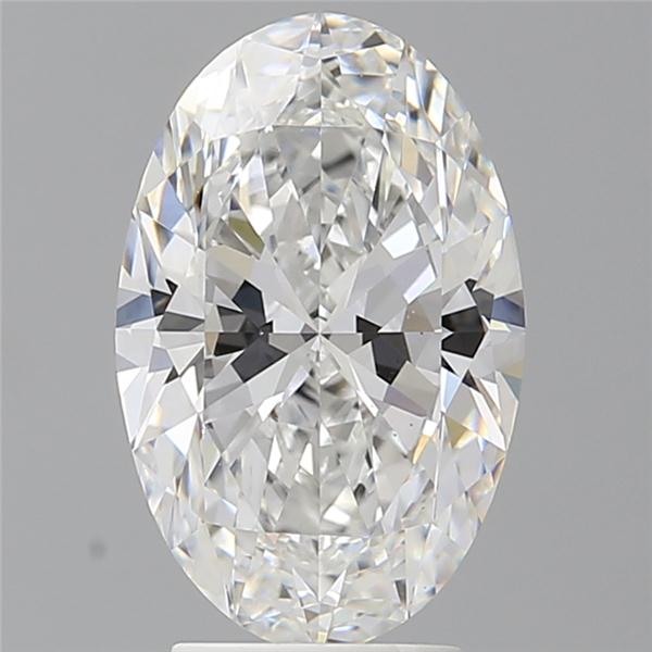 3.55 ct. oval Lab Grown Diamond front image