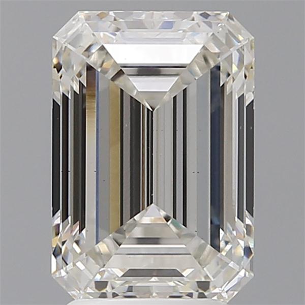3.54 ct. emerald Lab Grown Diamond front image