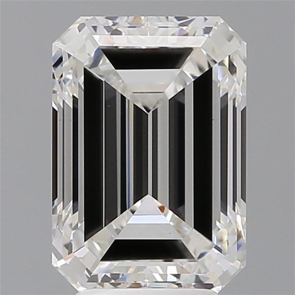4.54 ct. emerald Lab Grown Diamond front image