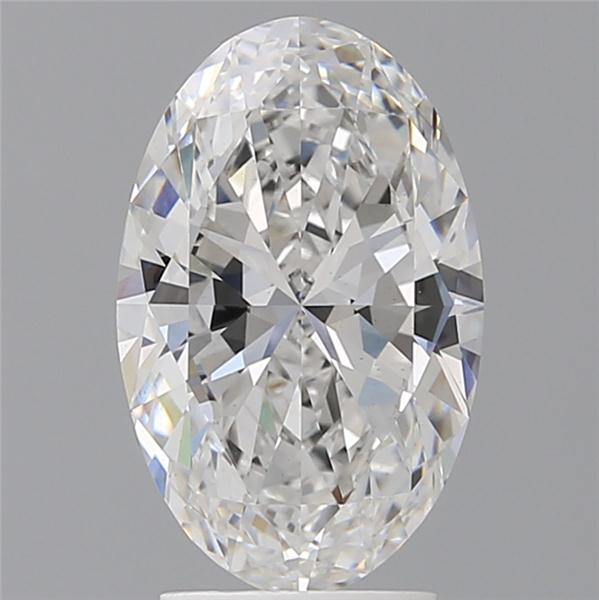 3.05 ct. oval Lab Grown Diamond front image