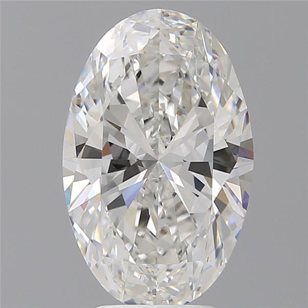 4.05 ct. oval Lab Grown Diamond front image
