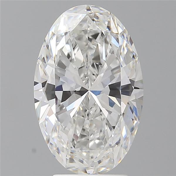 4.05 ct. oval Lab Grown Diamond front image
