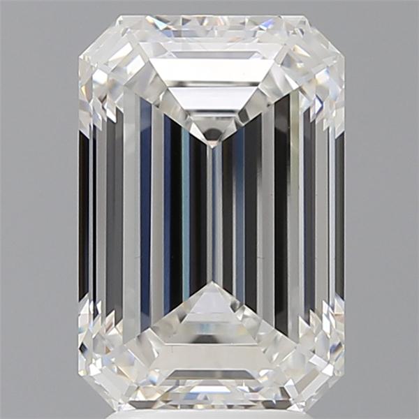 4.09 ct. emerald Lab Grown Diamond front image