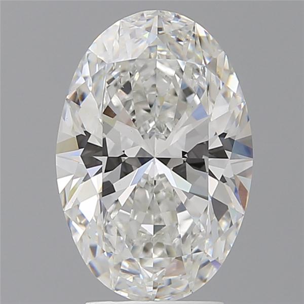 3.51 ct. oval Lab Grown Diamond front image