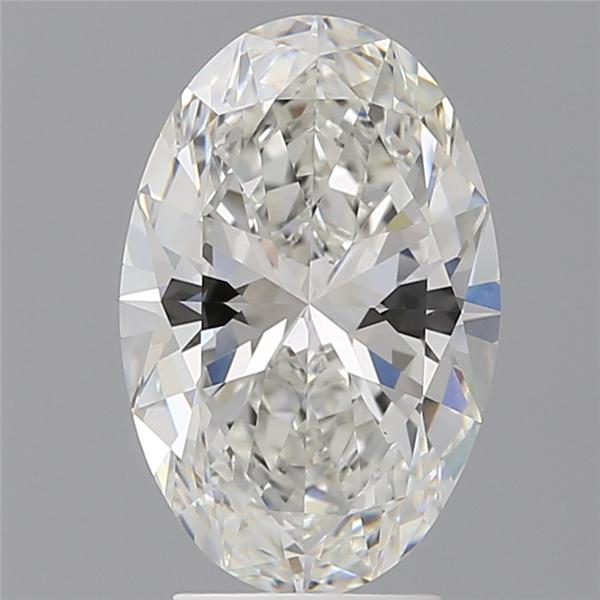 3.60 ct. oval Lab Grown Diamond front image