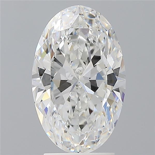 3.04 ct. oval Lab Grown Diamond front image