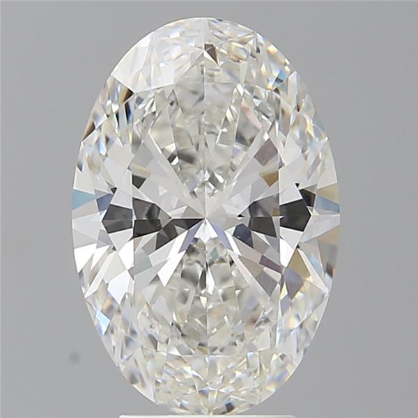 4.09 ct. oval Lab Grown Diamond front image