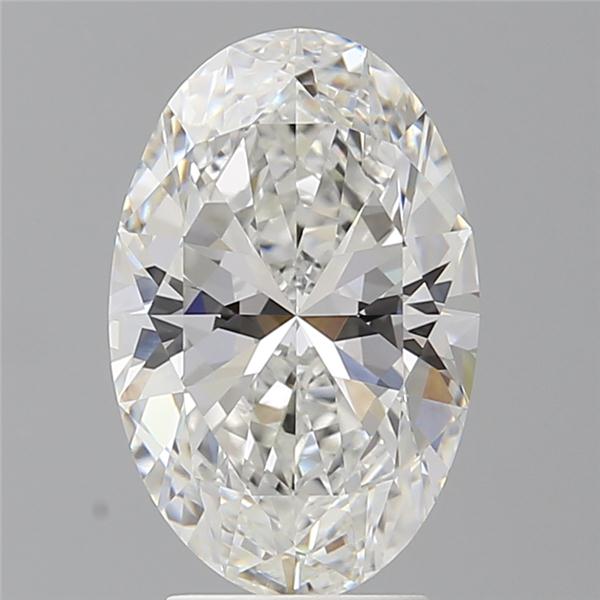 3.58 ct. oval Lab Grown Diamond front image