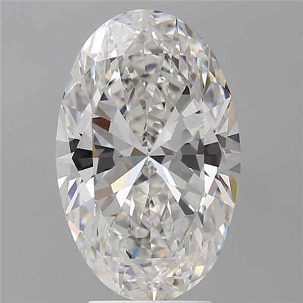 4.10 ct. oval Lab Grown Diamond front image
