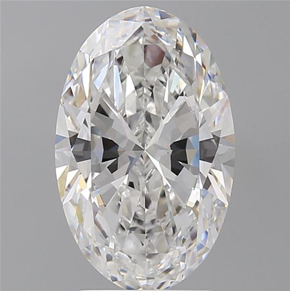 3.05 ct. oval Lab Grown Diamond front image