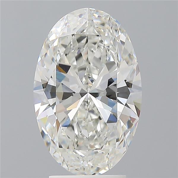 3.50 ct. oval Lab Grown Diamond front image