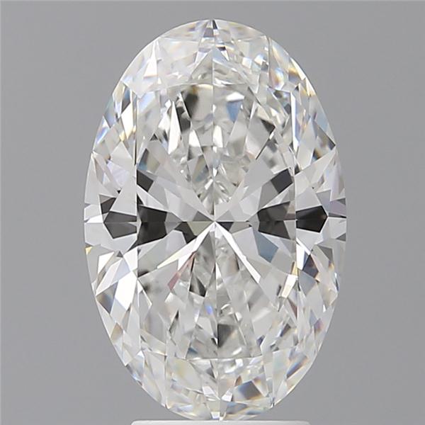 4.03 ct. oval Lab Grown Diamond front image