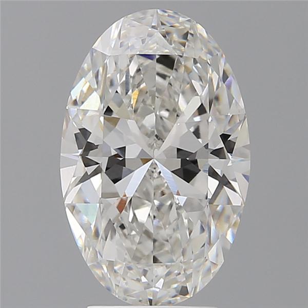 4.02 ct. oval Lab Grown Diamond front image
