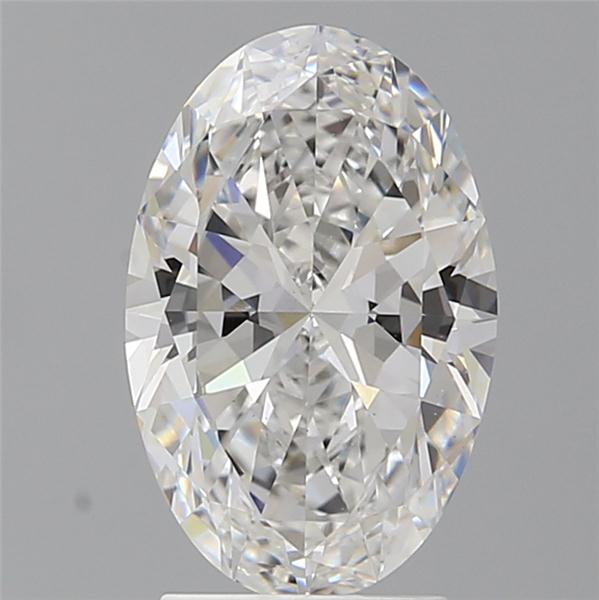 2.57 ct. oval Lab Grown Diamond front image