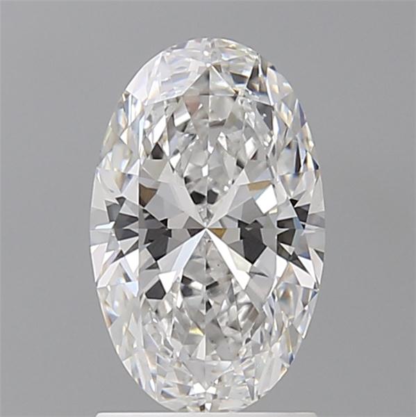 1.57 ct. oval Lab Grown Diamond front image