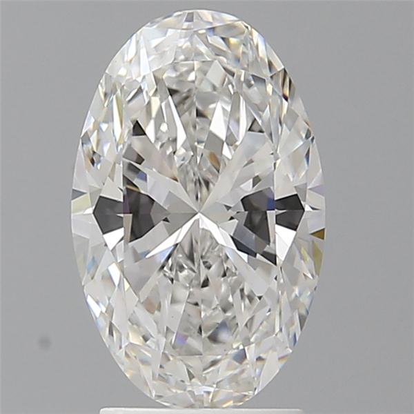 2.54 ct. oval Lab Grown Diamond front image