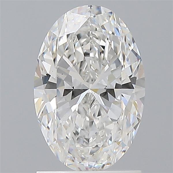 1.52 ct. oval Lab Grown Diamond front image
