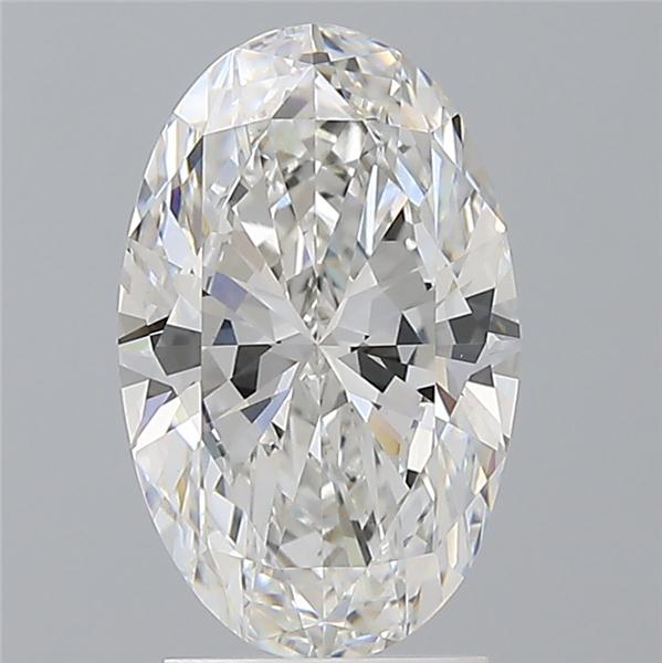 2.53 ct. oval Lab Grown Diamond front image