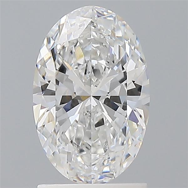 1.58 ct. oval Lab Grown Diamond front image