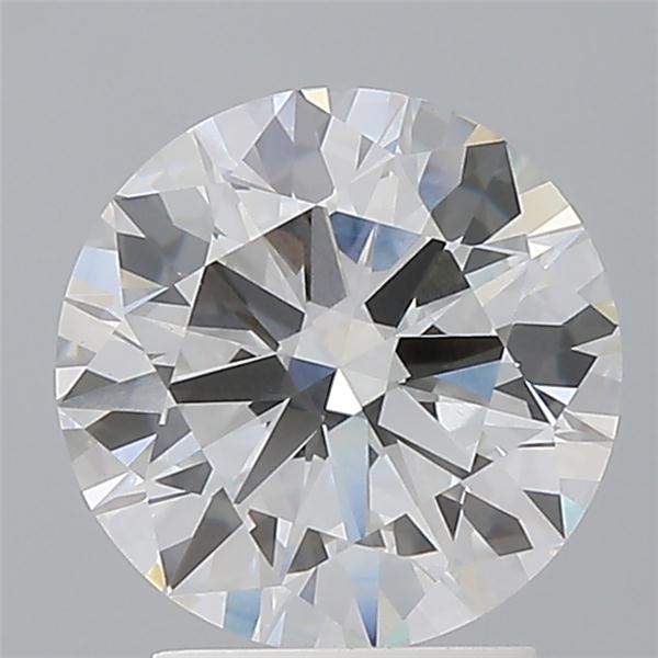 2.56 ct. round Lab Grown Diamond front image