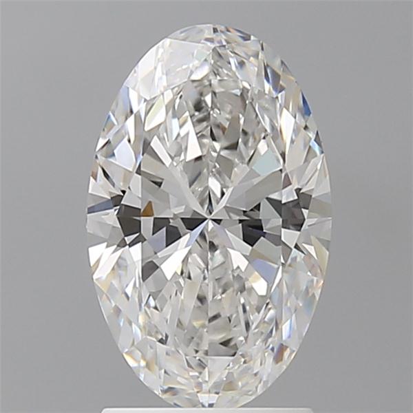 2.04 ct. oval Lab Grown Diamond front image