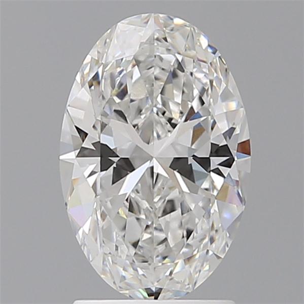 2.10 ct. oval Lab Grown Diamond front image
