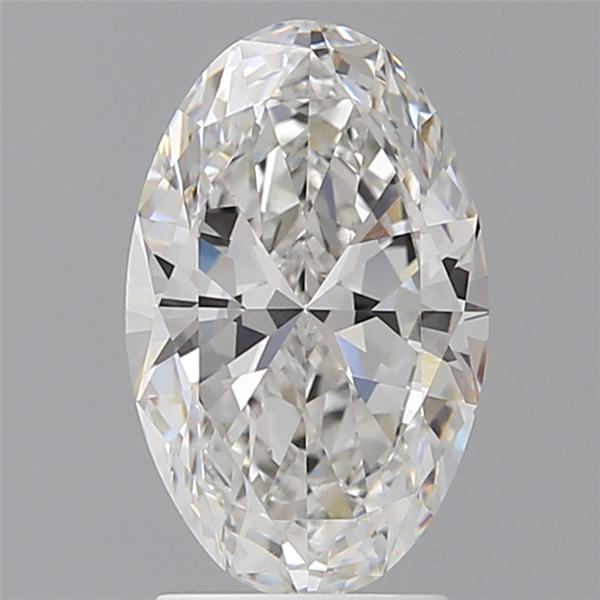 2.51 ct. oval Lab Grown Diamond front image