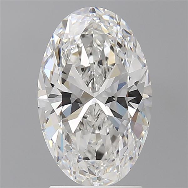2.53 ct. oval Lab Grown Diamond front image