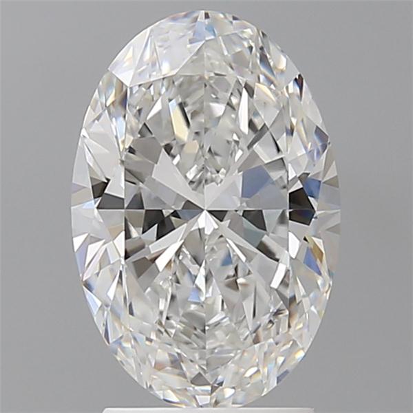 2.60 ct. oval Lab Grown Diamond front image