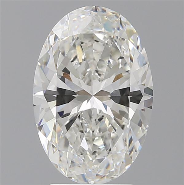 3.60 ct. oval Lab Grown Diamond front image