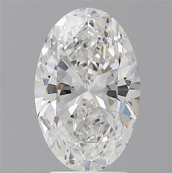 3.10 ct. oval Lab Grown Diamond front image