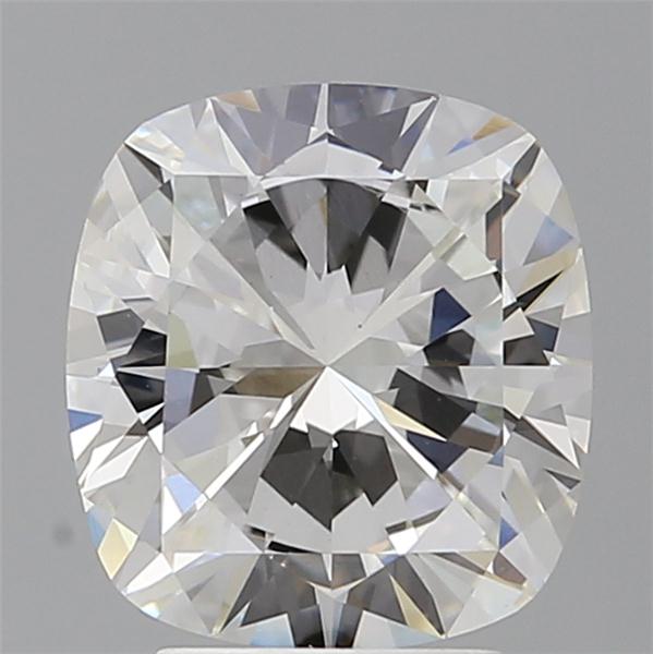 3.50 ct. cushion Lab Grown Diamond front image