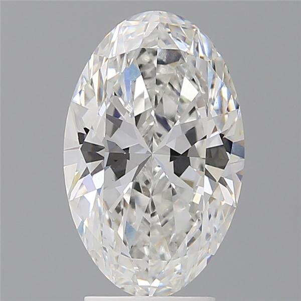 3.52 ct. oval Lab Grown Diamond front image