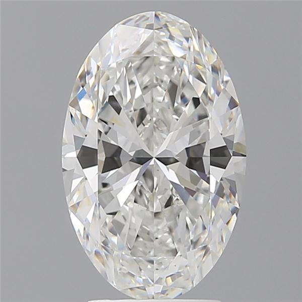 3.51 ct. oval Lab Grown Diamond front image
