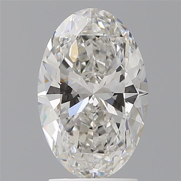 2.54 ct. oval Lab Grown Diamond front image