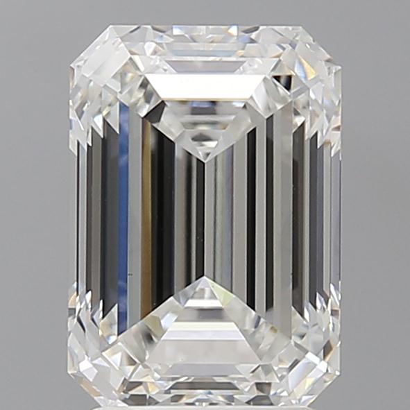 3.10 ct. emerald Lab Grown Diamond front image