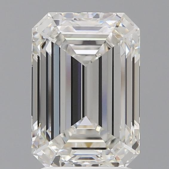 2.54 ct. emerald Lab Grown Diamond front image