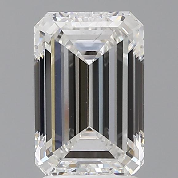 2.50 ct. emerald Lab Grown Diamond front image