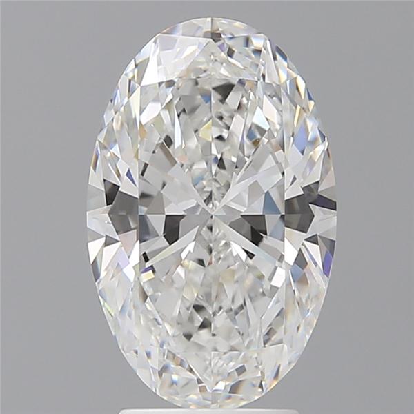 3.57 ct. oval Lab Grown Diamond front image