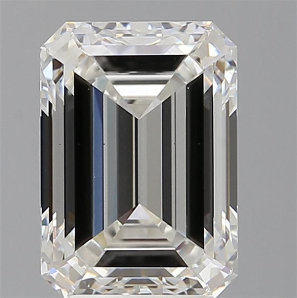 3.60 ct. emerald Lab Grown Diamond front image