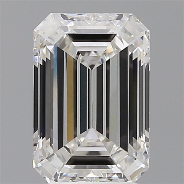 3.03 ct. emerald Lab Grown Diamond front image