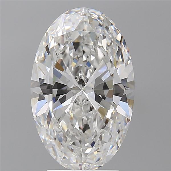 3.59 ct. oval Lab Grown Diamond front image