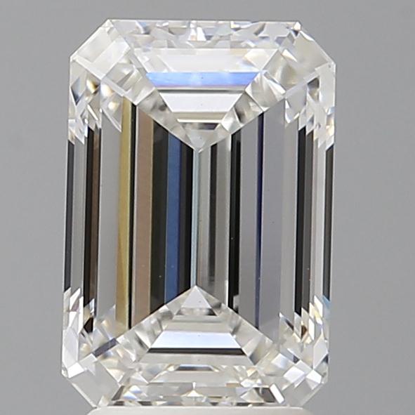 2.93 ct. emerald Lab Grown Diamond front image