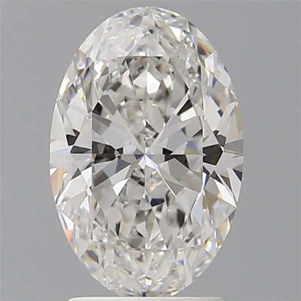 2.55 ct. oval Lab Grown Diamond front image