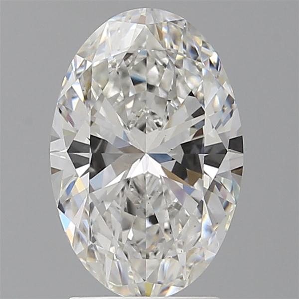 2.59 ct. oval Lab Grown Diamond front image