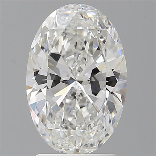 2.59 ct. oval Lab Grown Diamond front image