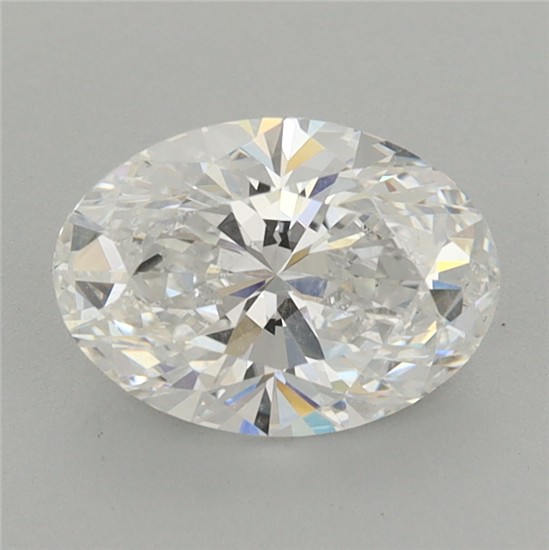 1.24 ct. oval Lab Grown Diamond front image
