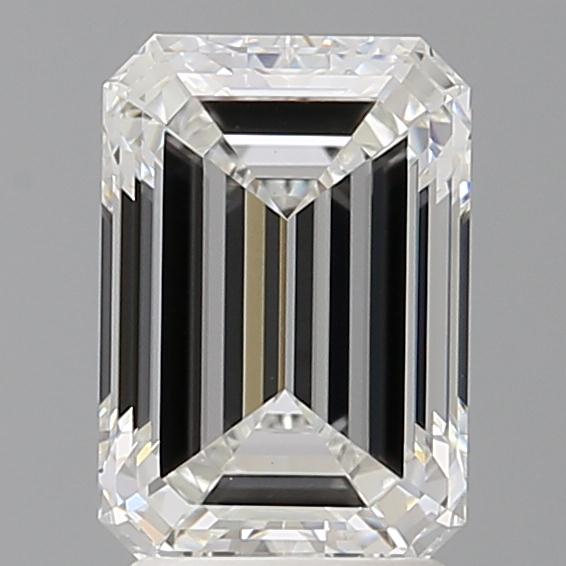 2.58 ct. emerald Lab Grown Diamond front image